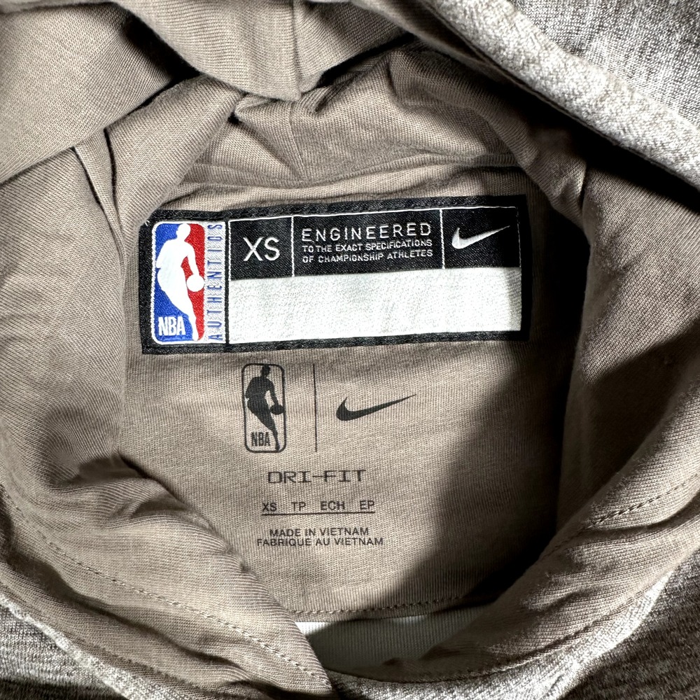 New Orleans‎ Pelicans Hoodie Mens XS Gray Nike Engineered NBA Basketball Logo - Picture 11 of 12